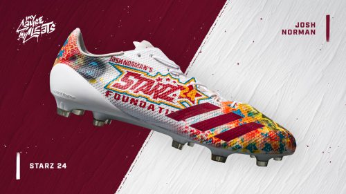 My cause my cleats: custom Starz24 Foundation Cleats